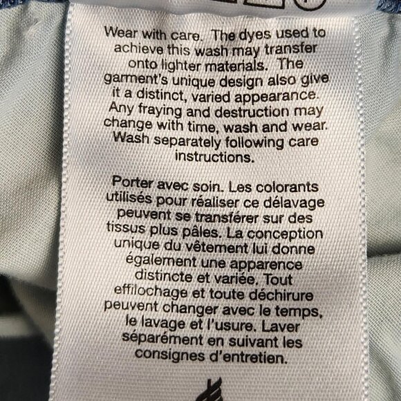 Silver Jeans Womens 32 Blue Mid Rise Boyfriend Dark Wash Stretch Casual Denim - Picture 12 of 12